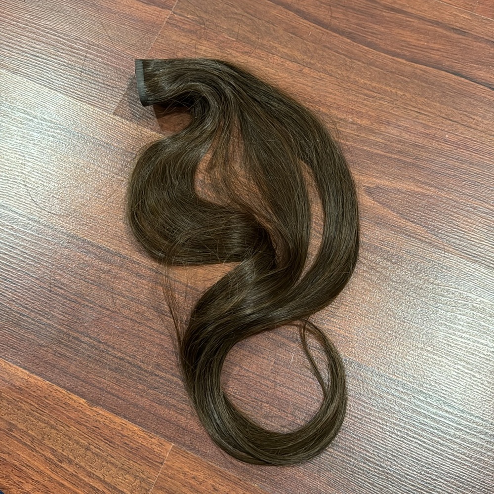 Silk Seam Clip-in Browb, Wavy Hair Extensions